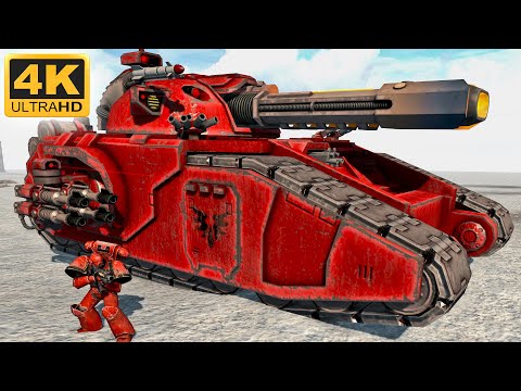 BLOOD ANGELS vs BLACK LEGION - Warhammer 40k Cinematic Battle (4K)