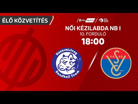 Kozármisleny KA – Vasas SC | női K&H Liga | 10. forduló