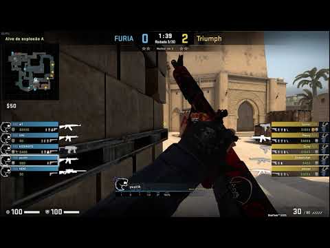 Pov yuurih (33/26) CS GO DEMO - MIRAGE - 22 FURIA VS 19 TRIUMPH (IEM New York 07/10/2020)