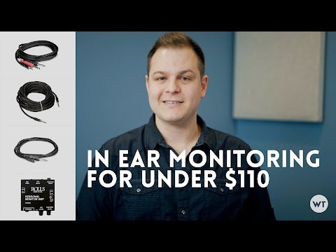 How to set up In Ear Monitoring for under $110! A detailed guide