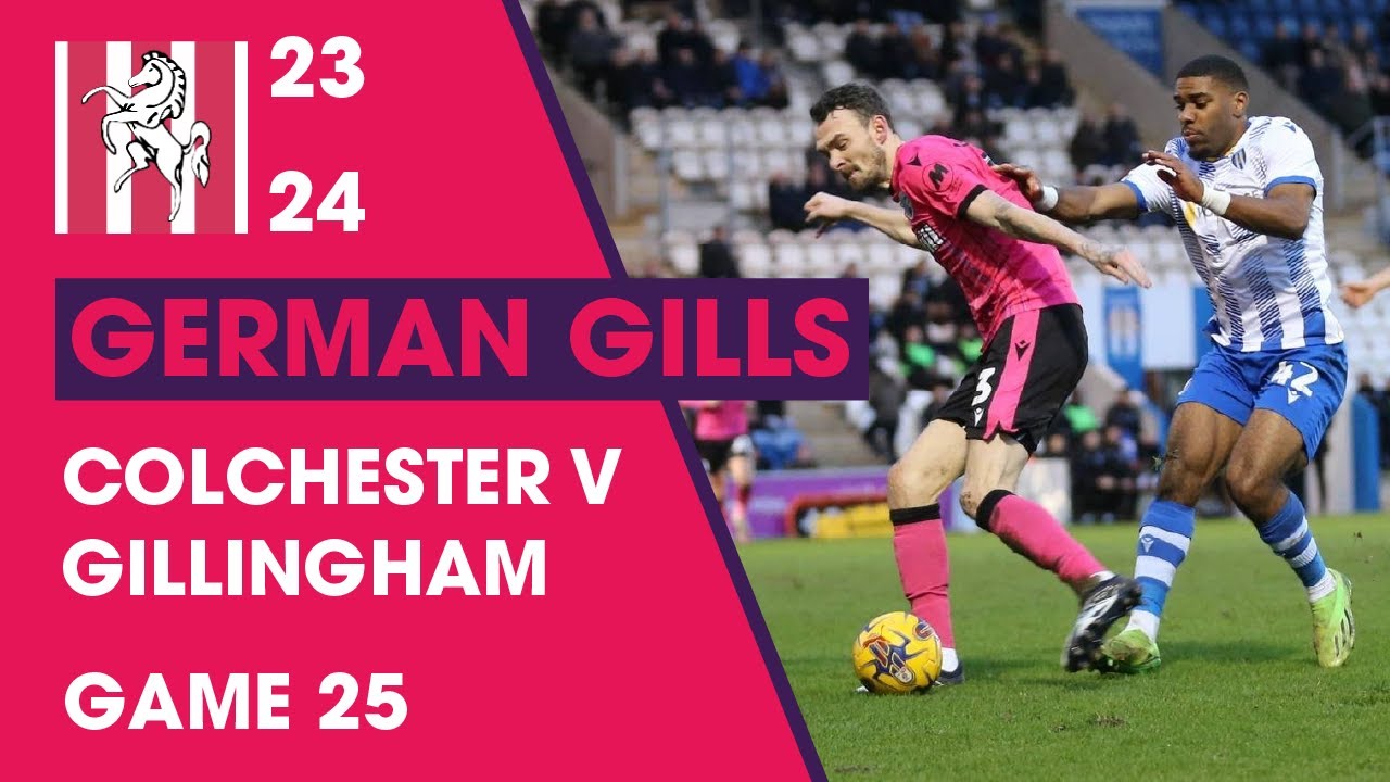 Colchester United vs Gillingham highlights