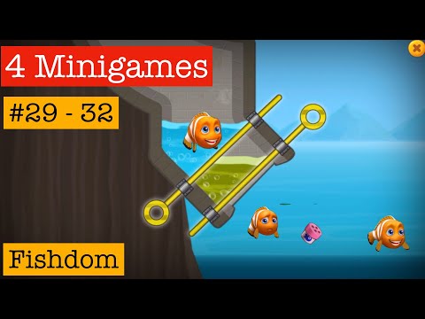 Fishdom Minigames| #29 - 32