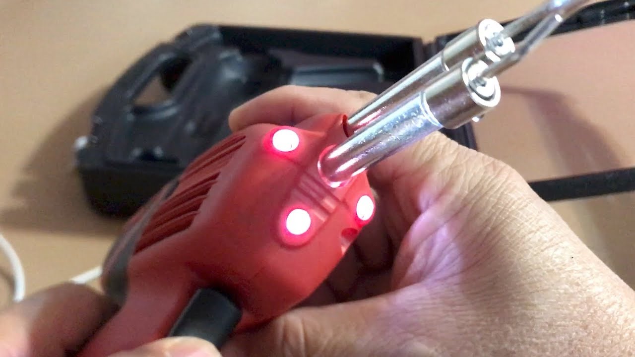 Weller 9400PKS Dual Heat Soldering Gun Kit with 6-Second Heat Up Time and LED Light