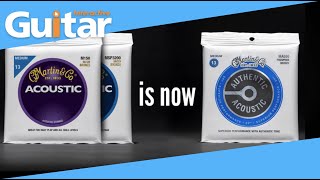 Video thumbnail for GiTV | Understanding Martin Guitars' New Range of Authentic Acoustic Guitar Strings by Guitar Interactive Magazine