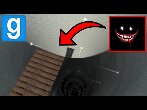 SCARY CREATURE IN GIANT PIT! - Garry's mod Sandbox