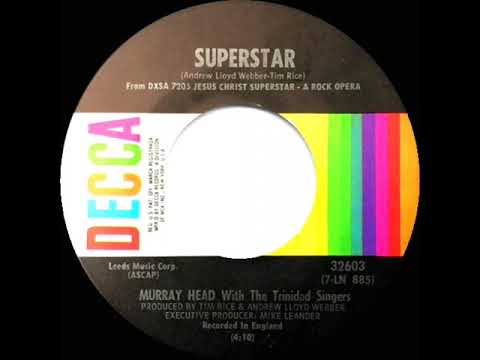 1971 HITS ARCHIVE: Superstar - Murray Head (stereo 45)