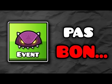 Les NIVEAUX EVENTS sur Geometry Dash après 1 AN...