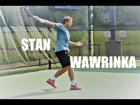 STAN WAWRINKA Court practice 🎾 That BH! 2018  CitiOpen 🐼 Washington DC (HD)