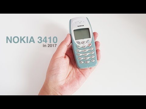 The classic Nokia 3410 in 2017 - Major throwback