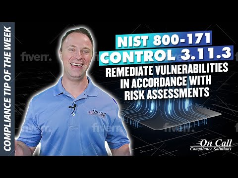 Risk Management Made Easy - NIST 800-171 Control 3.11.3