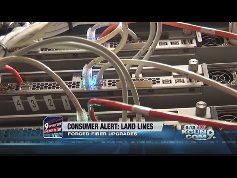 Forced fiber optic upgrade