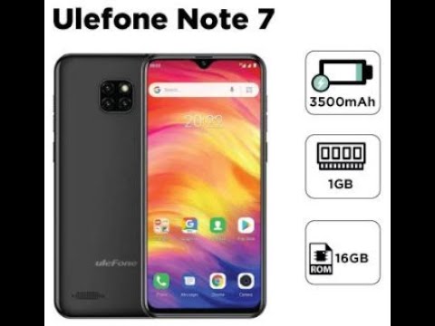 ulefone note 7 review, real screen recorded performance latest