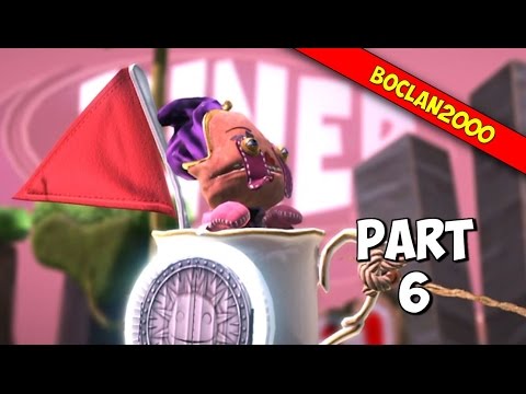 LittleBigPlanet 3 Walkthrough Part 6 - Manglewood Swamp Hub World (PS4 LBP3)