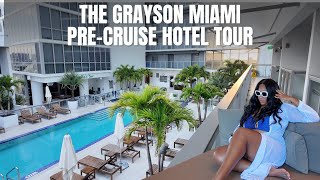 Cruising Solo? Stay Here! The Grayson Miami Hotel Tour