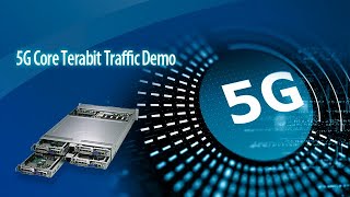 Miniaturansicht: Video – Demo zum Terabit-Datenverkehr im 5G-Kernnetz