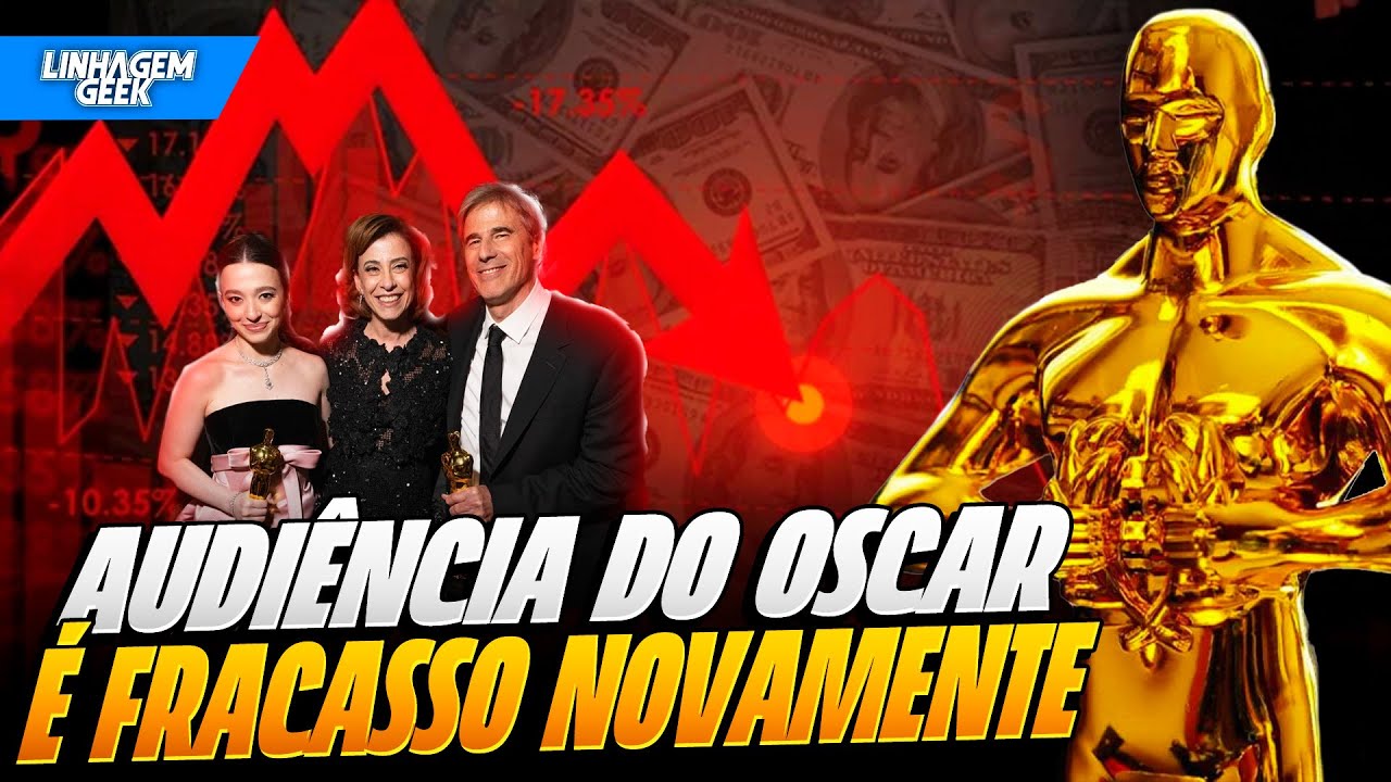 GLOBO PERDE E AUDIÊNCIA DO OSCAR DECEPCIONA!
