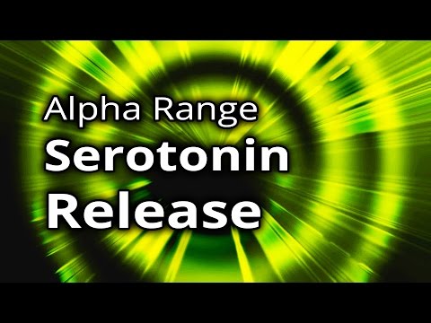 BINAURAL BEATS ☆ Serotonin Release ☆ POWERFUL Alpha Waves ☆