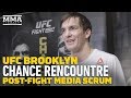 UFC Brooklyn: Chance Rencountre Says He Works 10 Hours Per Day Aside From MMA Training