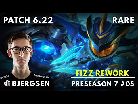 287. TSM Bjergsen FIZZ REWORK vs Quinn Mid - November 9th, 2016 - PreSeason 7 Patch 6.22