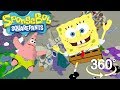 Spongebob Squarepants! - 360° SKYDIVING over Bikini Bottom! - (The First 3D VR Game Experience!)