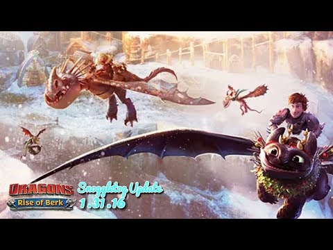 New Snoggletog Update (1.31.16) - First Look | Dragons: Rise of Berk