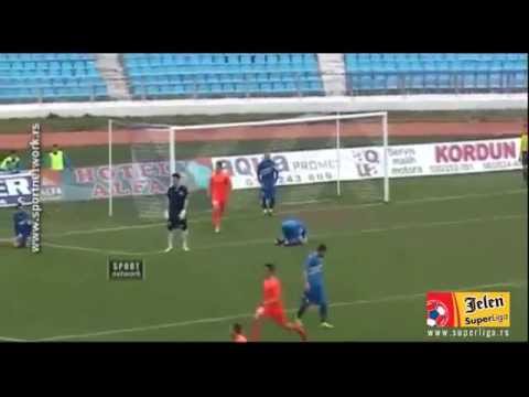 JSL 20. Kolo Jagodina - Spartak 1:3