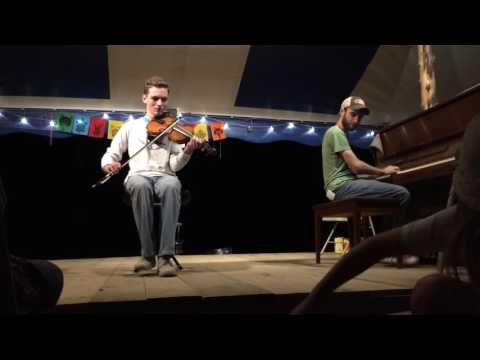 Benjamin Foss and Neil Pearlman at Maine Fiddle Camp 2016