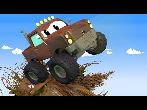 Spalatoria lui Tom - Monstertruckul Marley este foarte murdar - Desene pentru copii