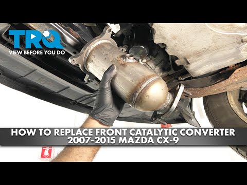 How to Replace Front Catalytic Converter 2007-2015 Mazda CX-9