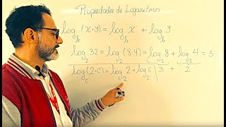 🙋‍♂️🙋‍♀️APRENDE ARITMÉTICA DESDE CERO Y EN FÁCIL. Cap.7. Propiedades de logaritmos.