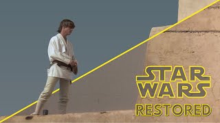 Just a Quick look at the Restoration Work for Star Wars Deleted Scene