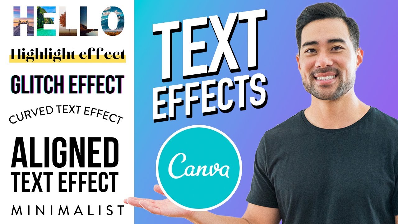 10 AMAZING CANVA TEXT EFFECTS To Level Up Your Designs // Canva Tips and Tricks 2021