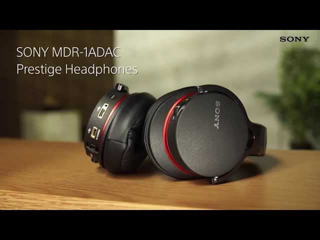 Video teaser for Prestigieux casque Sony MDR-1ADAC