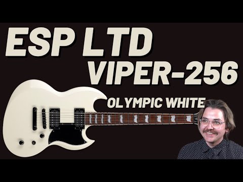 ESP LTD Viper-256 Olympic White image 5