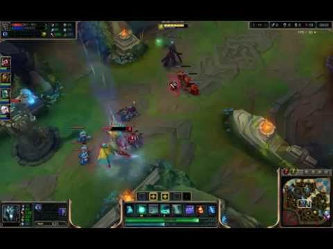 LOL Karthus solo kills Galio