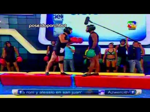 COMBATE: LA PANTERA ZEGARRA RETA A JENKO EN AQUABOX 11/02/13