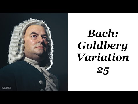 Bach: Goldberg Variation No. 25