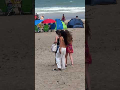 🇦🇷 STUNNING BEACH, Villa Gesell, Argentina #shorts