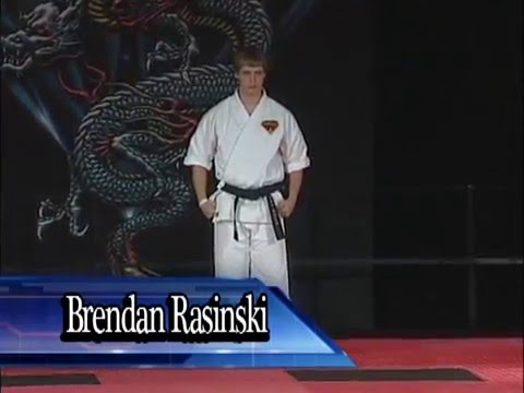 Brendan Rasinski Kata 2012 Diamond Nationals Karate Tournament