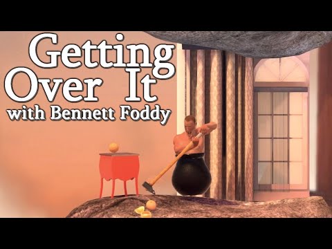 "Getting Over It With Bennett Foddy" - 34 Minutes of Frustrating Gameplay - YouTube