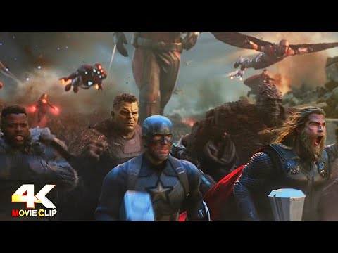 Avengers: Endgame (2019) - Assemble  scene [4K 60fps]