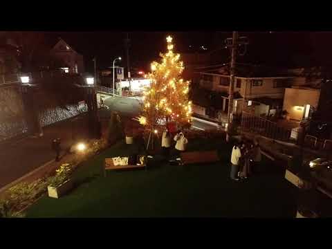 クリスマスのキャンパス