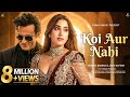 Koi Aur Nahi Official Music Video Akshay Khanna Jahnvi Kapoor Romantic Bollywood Song 2025