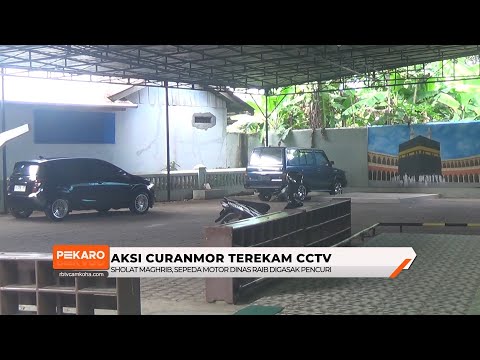 Sholat Maghrib, Sepeda Motor Dinas Raib Digasak Pencuri