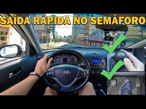 APRENDA A SAIR RÁPIDO COM O CARRO NO SEMÁFORO! PASSO A PASSO!
