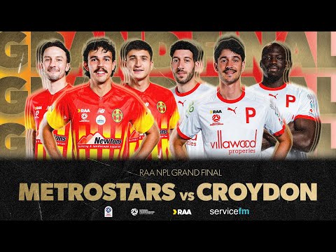 2025 #RAANPLSA Grand Final | MetroStars v Croydon FC | Presented by ServiceFM