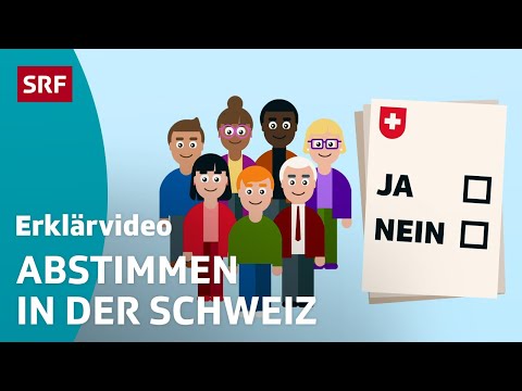 Direkte Demokratie – einfach erklärt | Kindervideos | SRF Kids