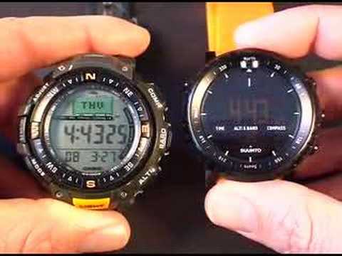 Suunto Core vs Casio Pathfinder Part 2