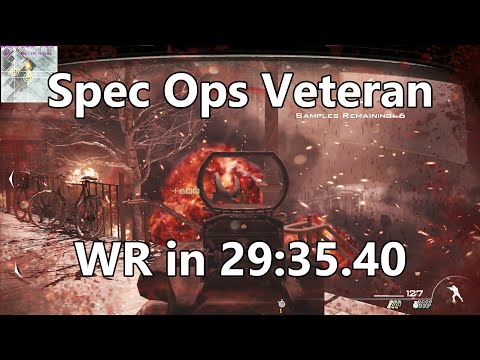 MW3 Spec Ops Veteran in 29:35.40 (World Record)
