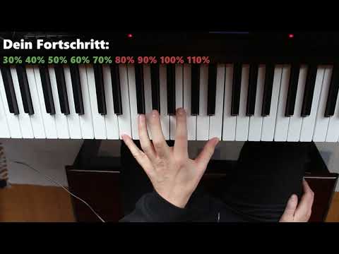 Mobiler Musikunterricht Regensburg -  Comptine d`un autre été: l`après- midi - Workout: linke Hand